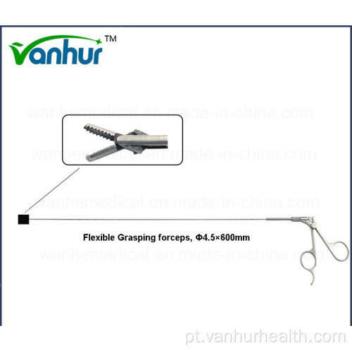 Urologia Ureterorrenoscopia Pinça de preensão flexível